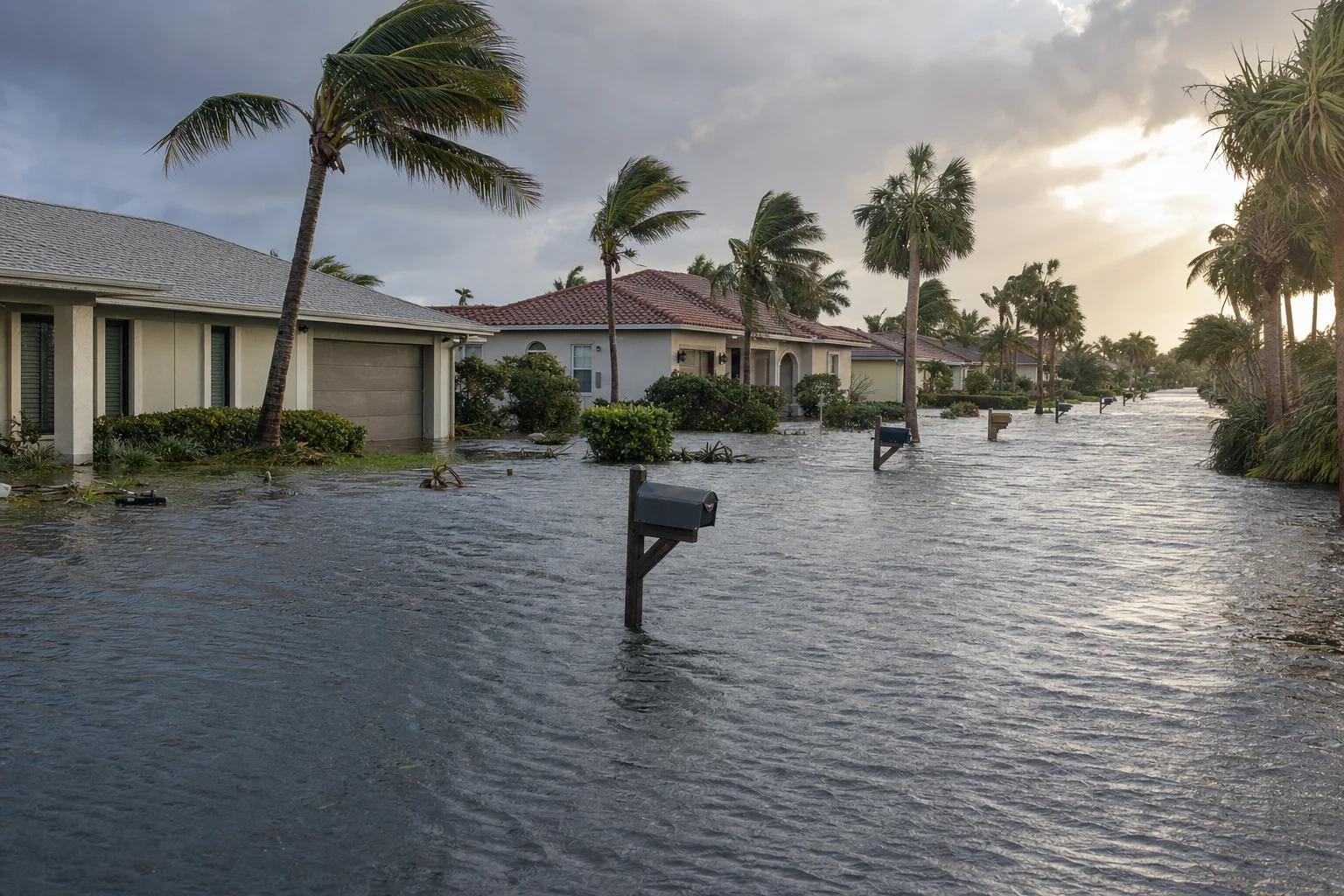 Dealing with Saltwater Flooding After a Hurricane - Professional restoration services image