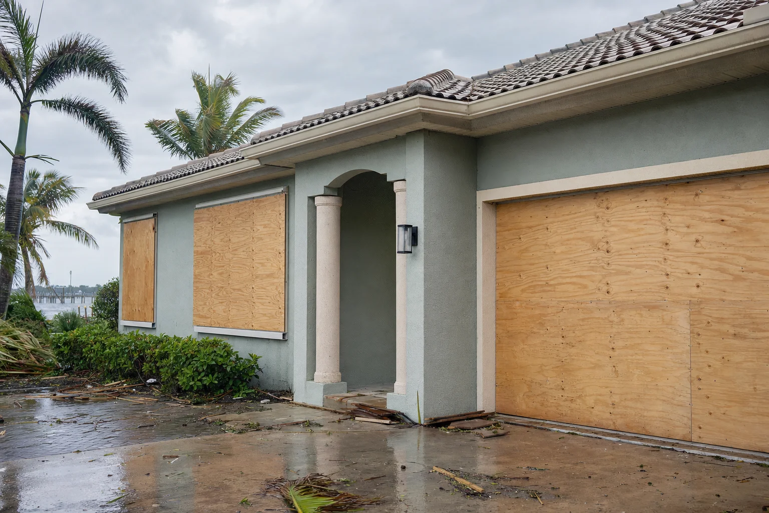 Emergency Board-Up Services After a Storm - Professional restoration services image